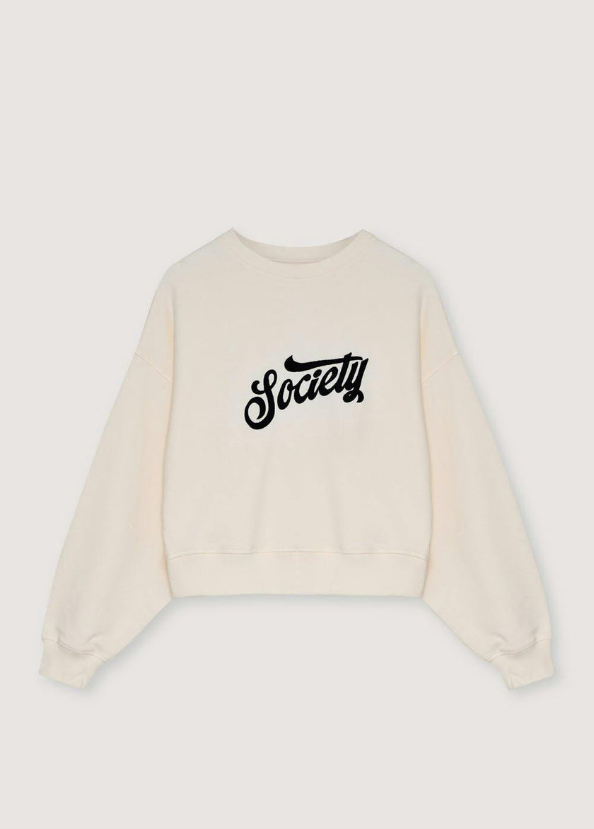 Mazus Woman Sweatshirt  Ecru
