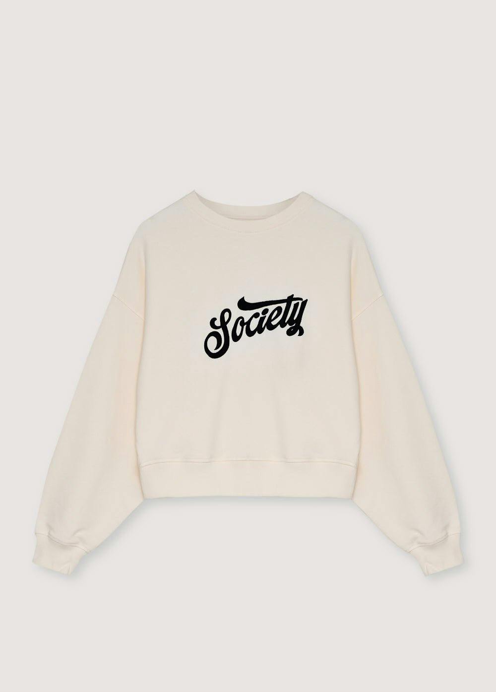 Mazus Woman Sweatshirt  Ecru
