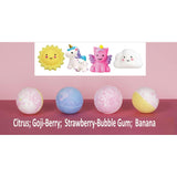 Don't Quit Your Day Dream Bath Bomb Box Set, with Surprise Squishie Inside