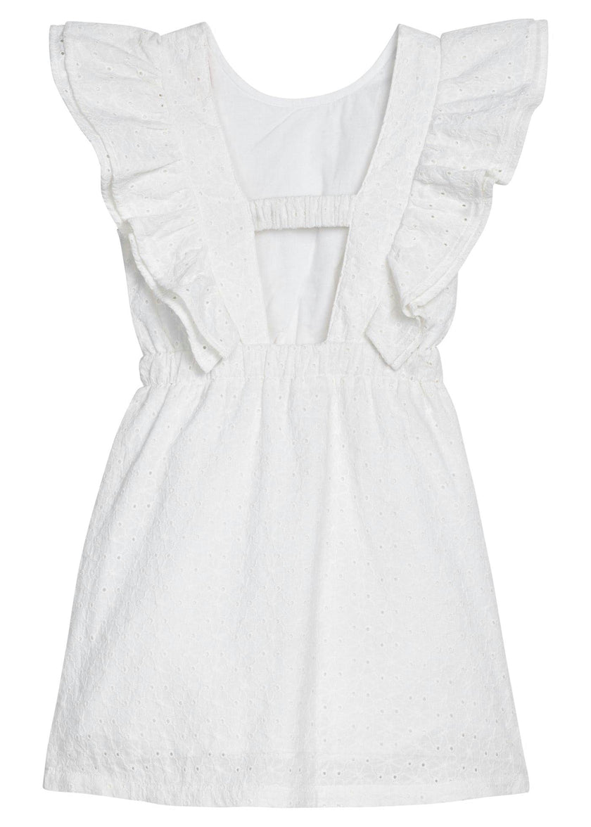 Sadie Dress - White Embroidery