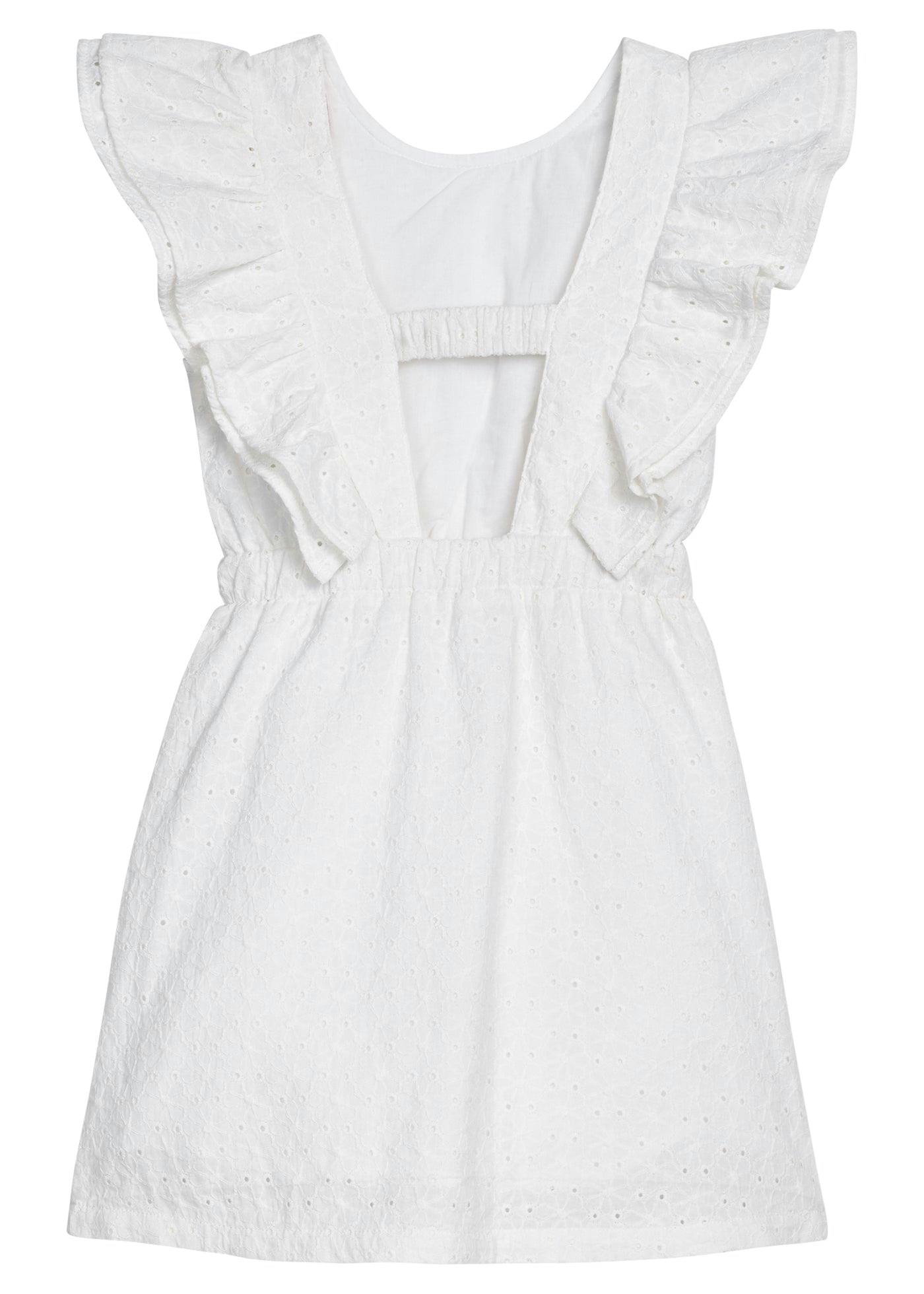 Sadie Dress - White Embroidery
