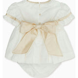 Ivory Santina Smock Ceremony Baby Girl Set