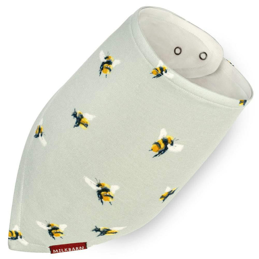 Bumblebee Bamboo Three-Layer Kerchief Bib