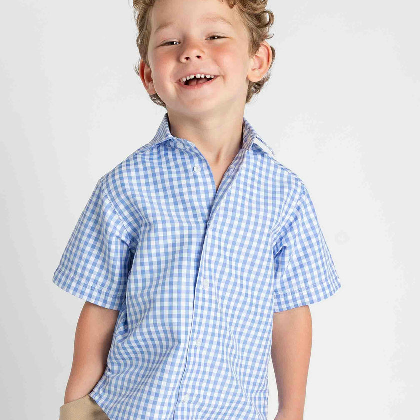 Gingham Camp Shirt