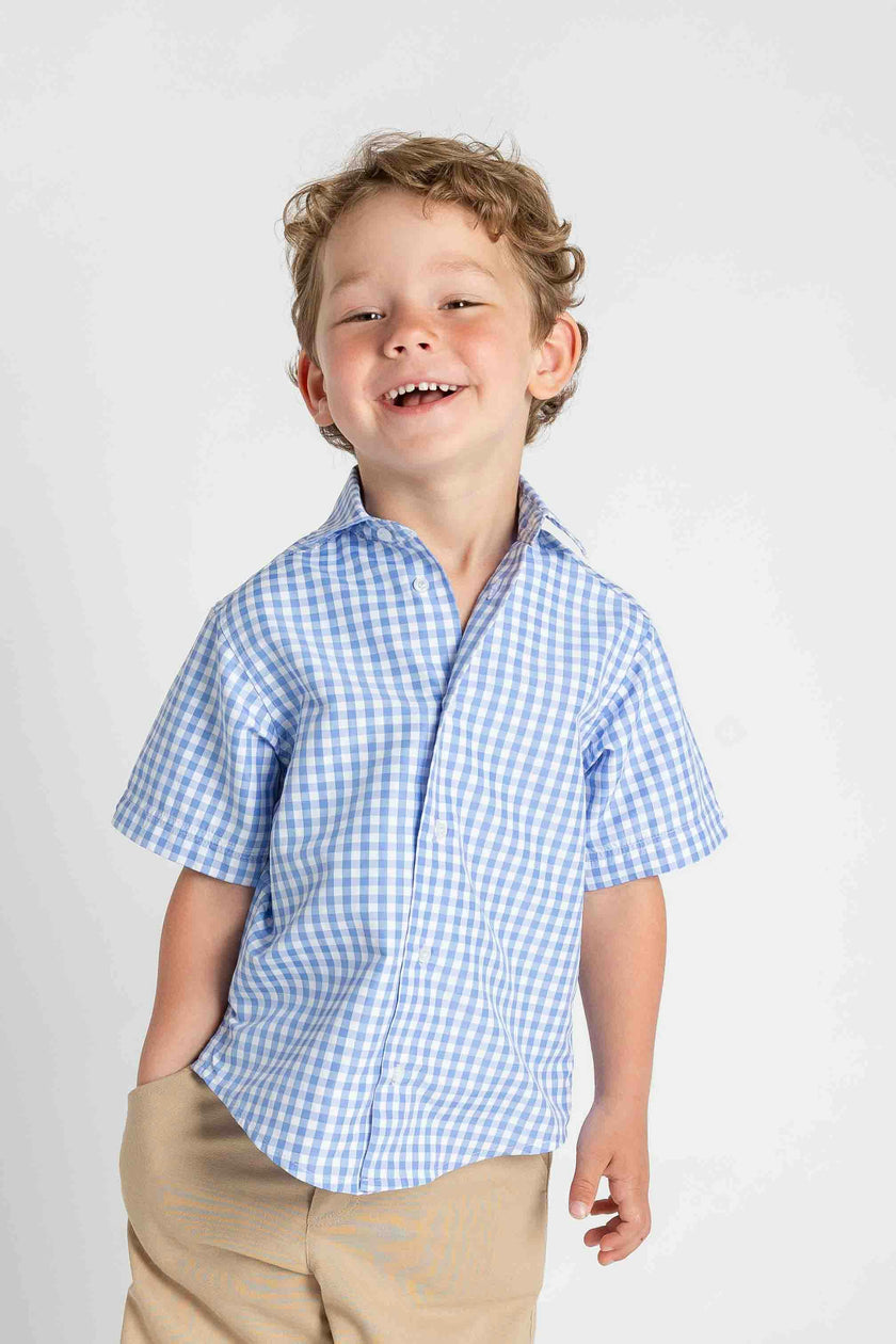 Gingham Camp Shirt
