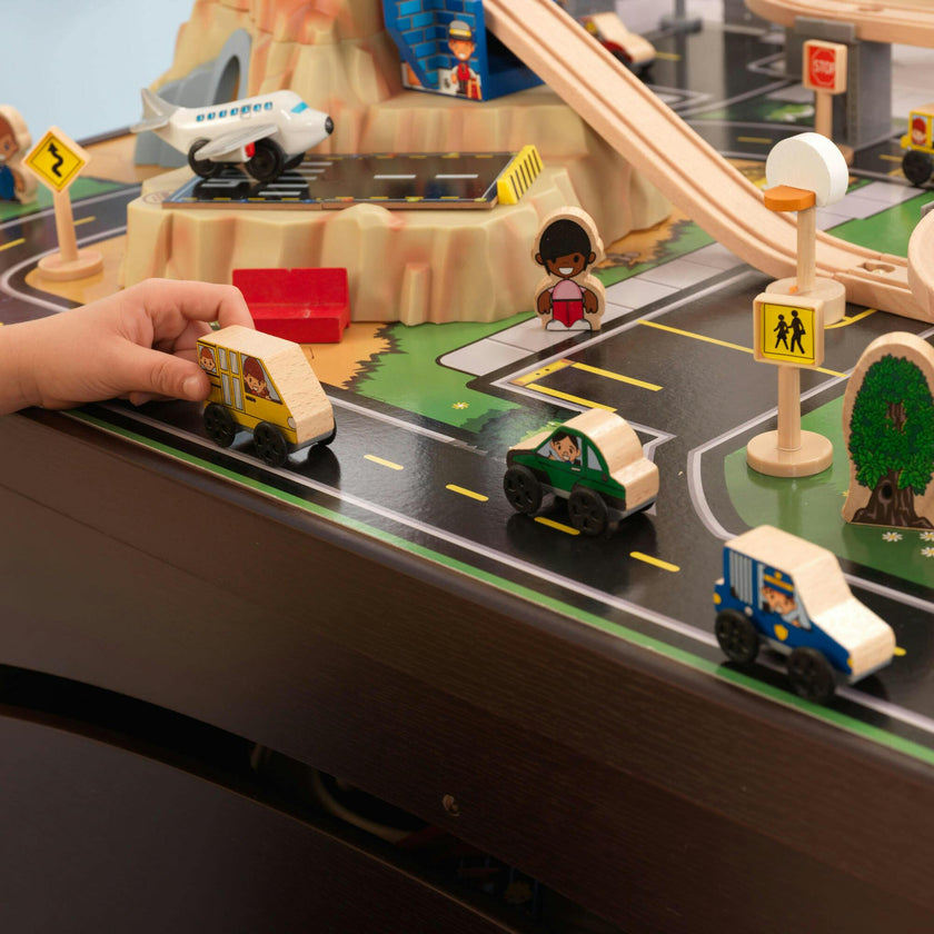Metropolis Train Set and Table