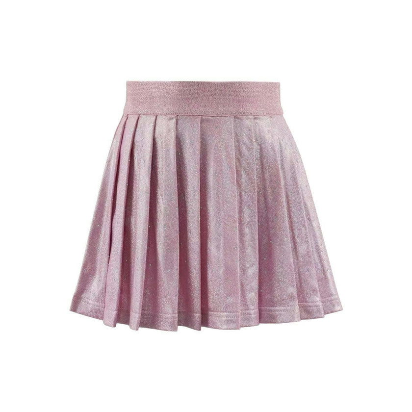 Pink Crystal Tennis Skort Set