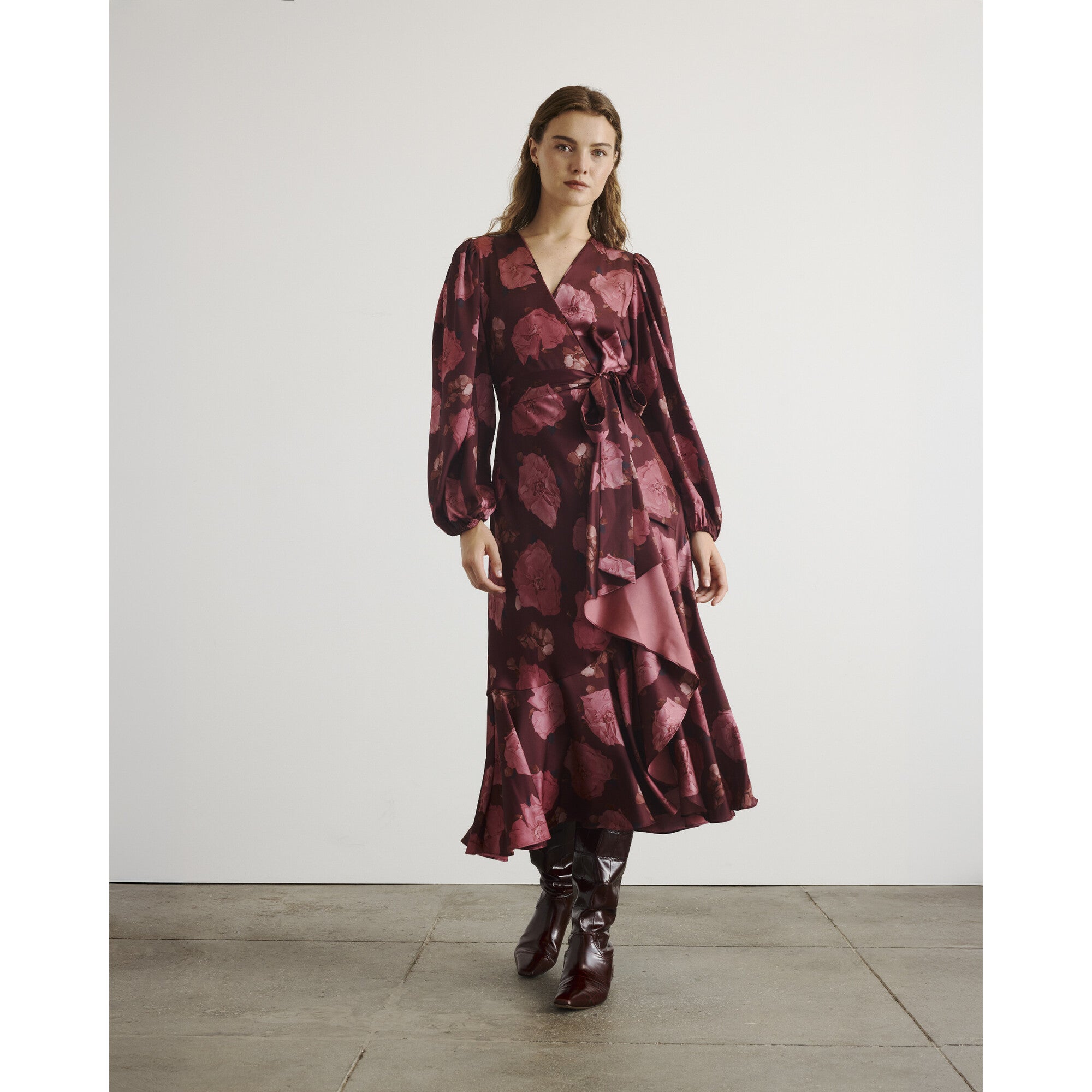 Long Sleeve Blaire Dress, Florals