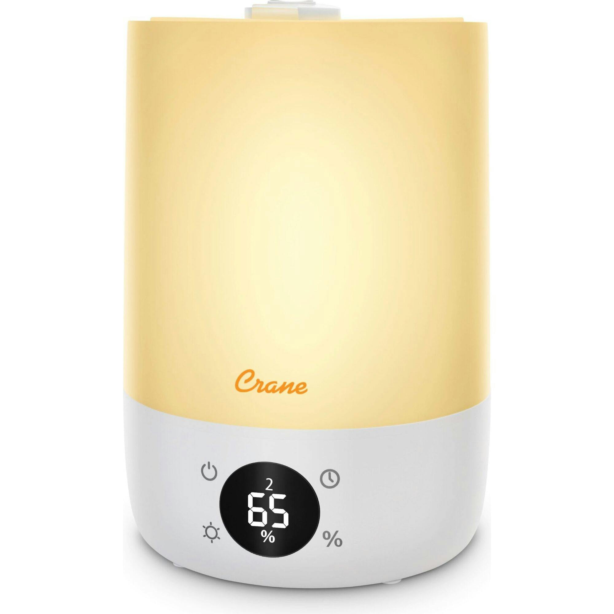 Top Fill Cool Mist Humidifier – 1.2 Gallon with Sleep Support Light & Essential Oil Tray