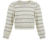 Peyton Top Periwinkle Stripe