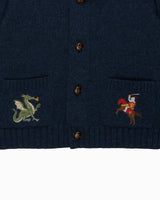 Knight & Dragon Shawl Cardigan