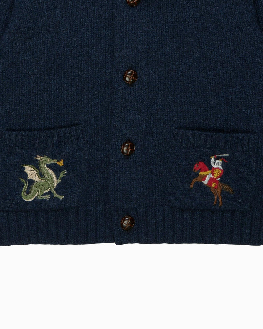 Knight & Dragon Shawl Cardigan