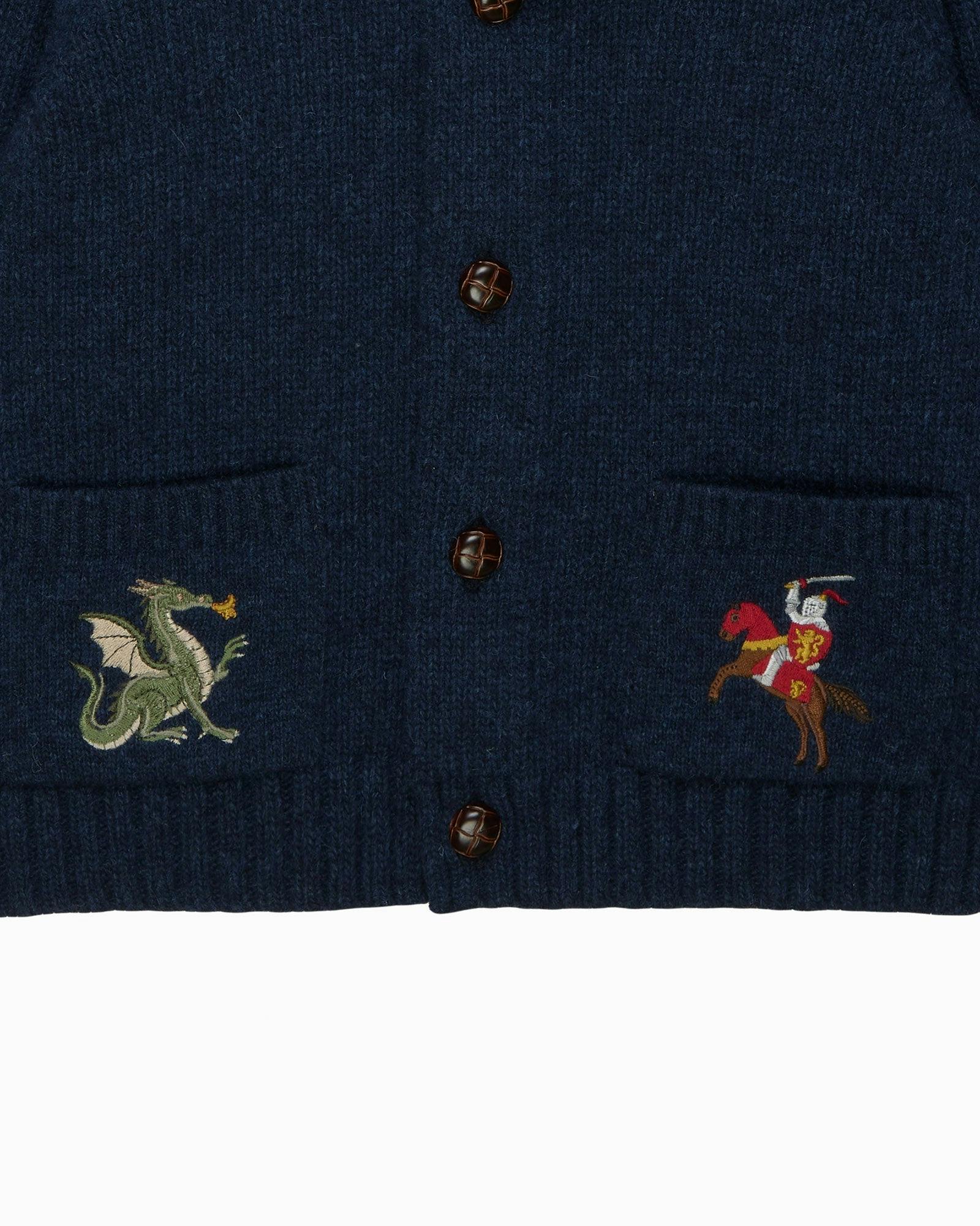 Knight & Dragon Shawl Cardigan