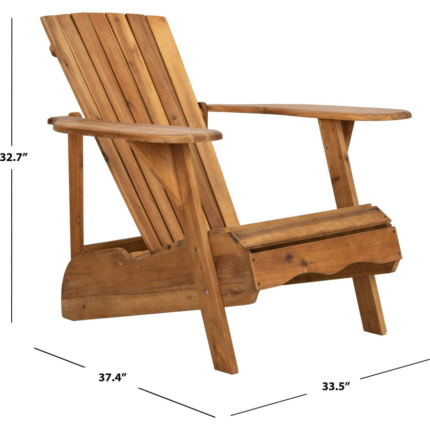 Mopani Adirondack Outdoor Chair