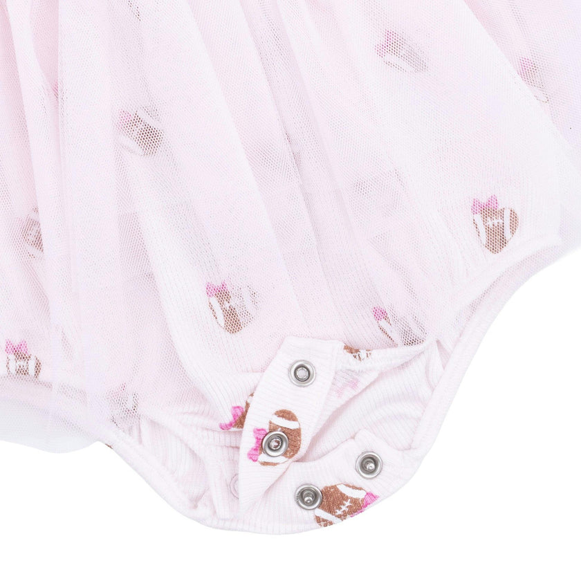 Mini Football Hearts - Tutu Bubble