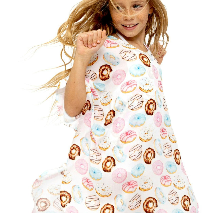 Print Cover-Up Poncho