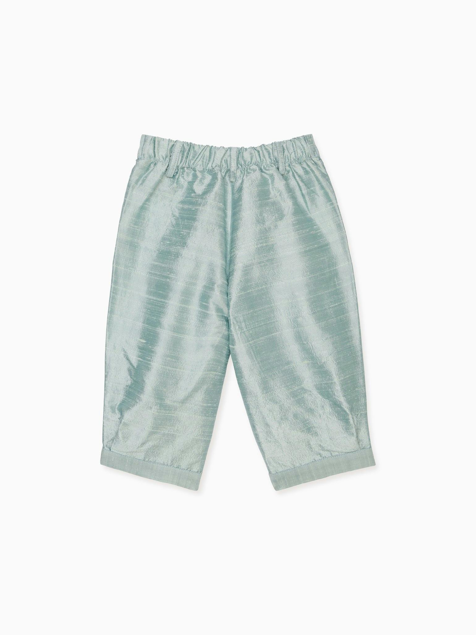 Sage Green Lupino Silk Boy Knickerbocker