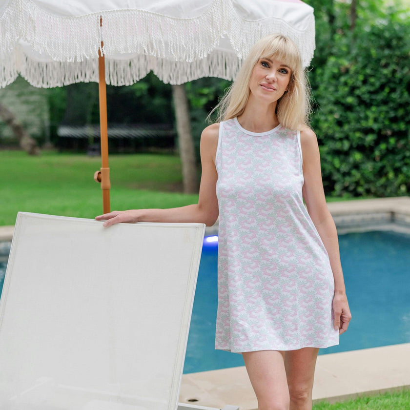 Katie Women's Nightgown Poolside Palms