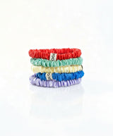 Cabana Skinny Silk Scrunchies