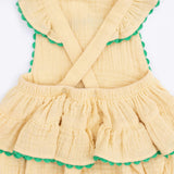 G is for Golf - Ric Rac Ruffle Sunsuit