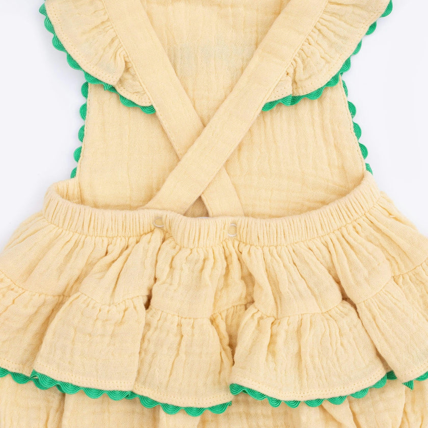 G is for Golf - Ric Rac Ruffle Sunsuit