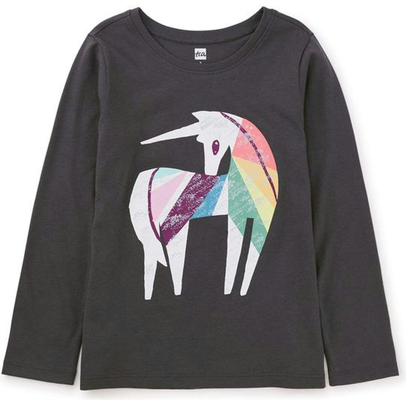 Rainbow Graphic Tee, Black