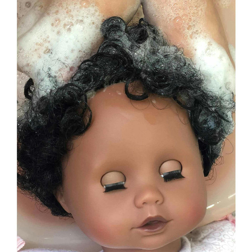 Muffin to Dress 13" African American Soft Body Baby Doll