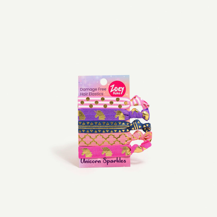 Unicorn Sparkles Hair Ties