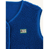 children's merino wool vest - cobalt