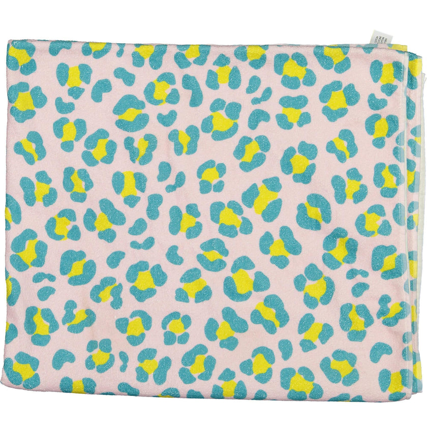 Candy animal dots large beach towel