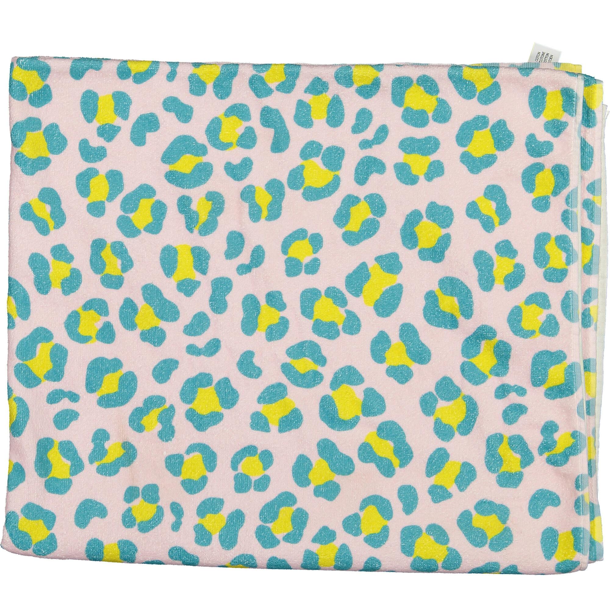 Candy animal dots large beach towel