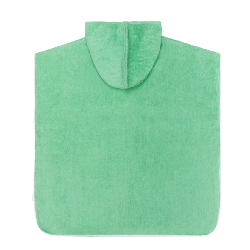 unisex gustavia green hooded towel coverup
