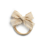 Halo Luxe Mae Lattice Lace Baby Headband - Sand