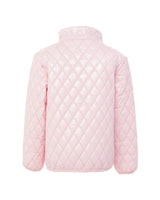 Kids Hi-Gloss Ballerina Pink Puffer Jacket