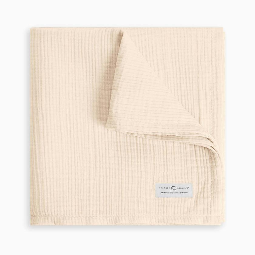 Muslin Swaddle Blanket Natural