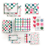 Happy Plaid Stationery Set