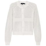 Cropped Crochet Cardigan