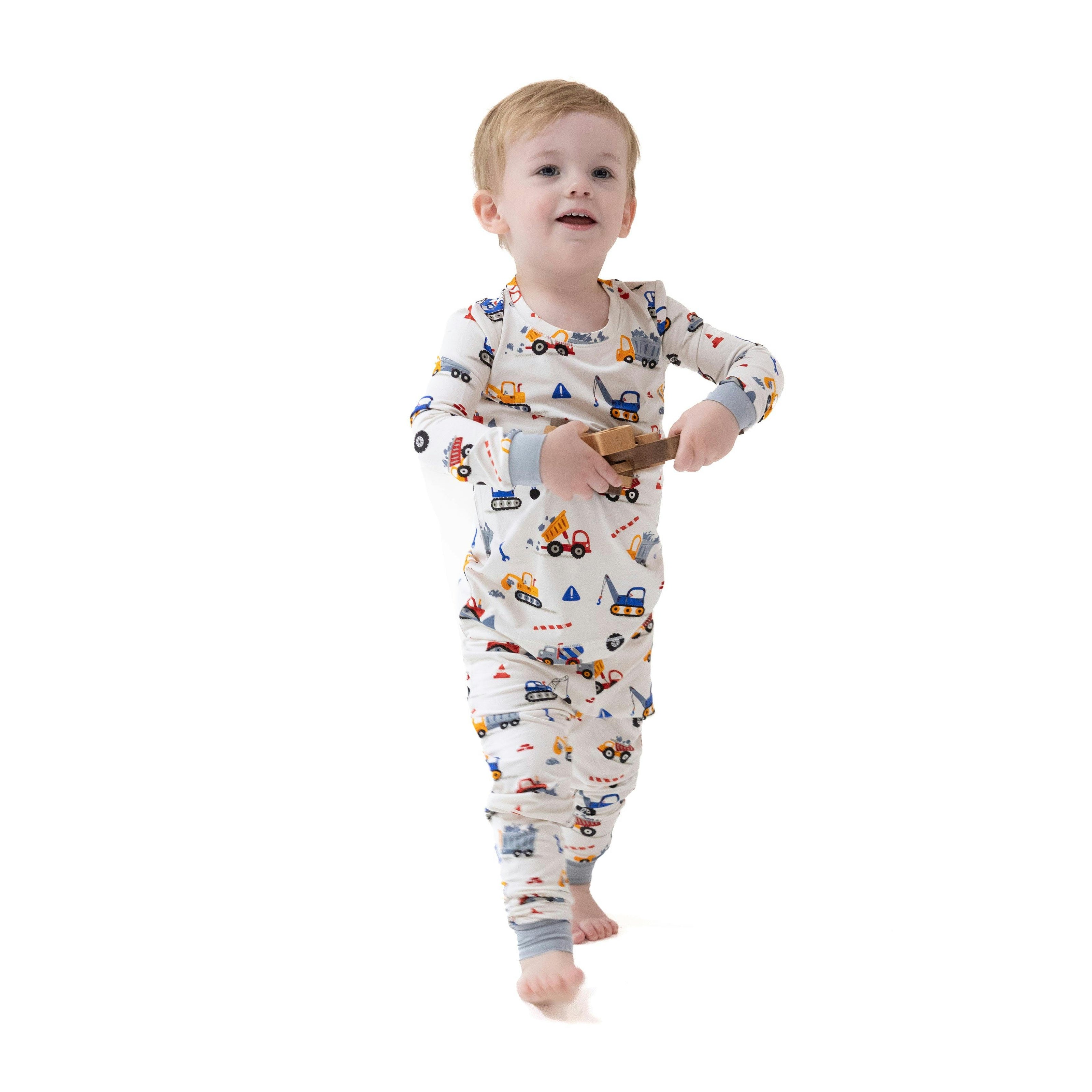 Crayon Construction - Long Sleeve Loungewear Set