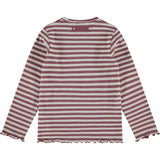 Flower Striped Long Sleeve T-Shirt