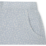 Linen Pull-On Short, Blue
