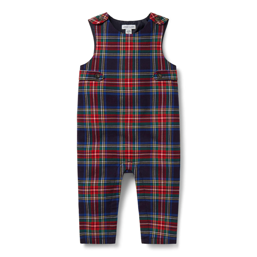 The Tartan Traditions Baby Overall, multicolor