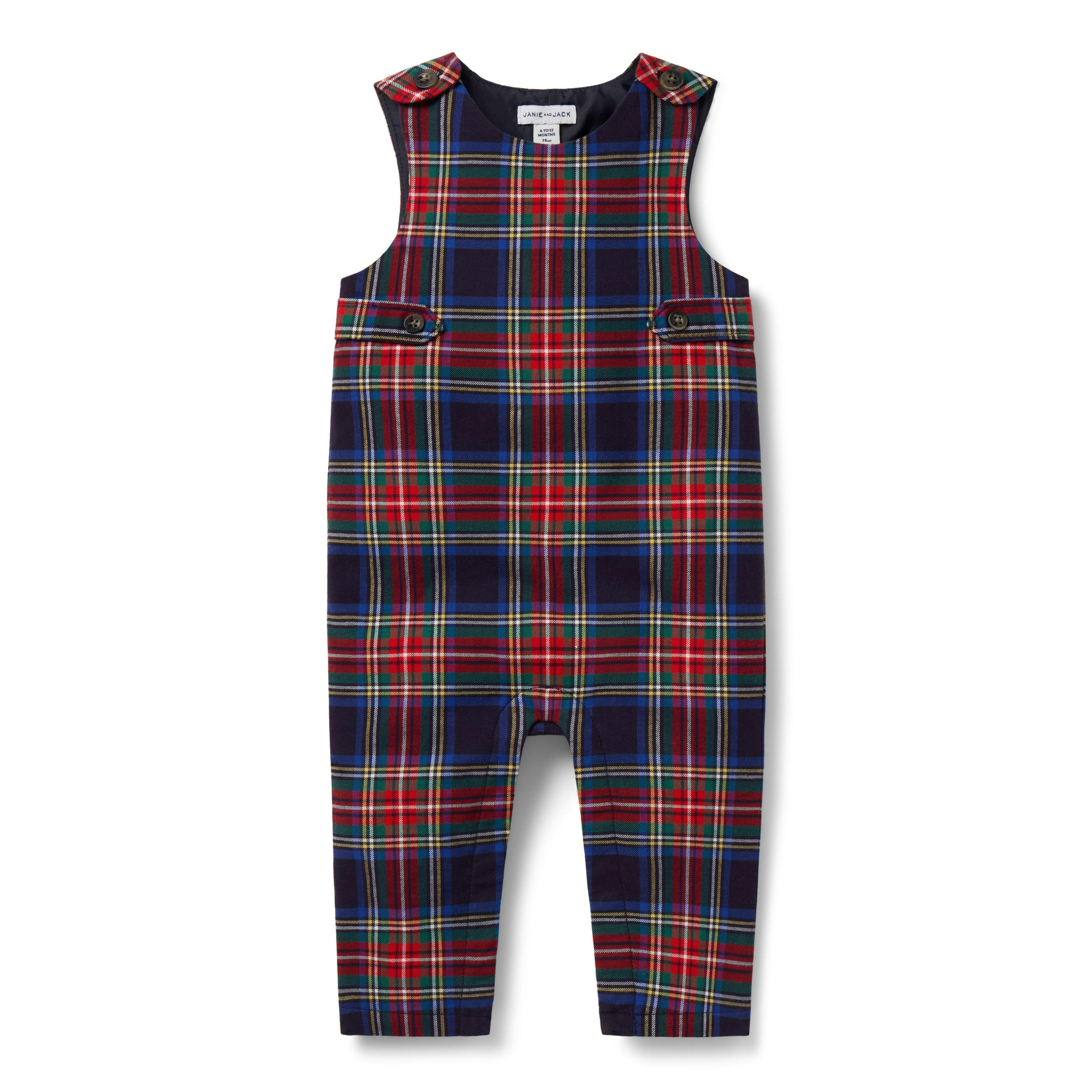 The Tartan Traditions Baby Overall, multicolor