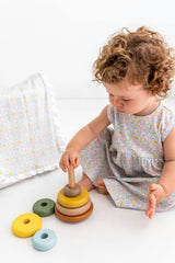 Liberty Pima Cotton Baby Dress w/ Bloomer