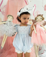 Charlotte Baby Blue Romper