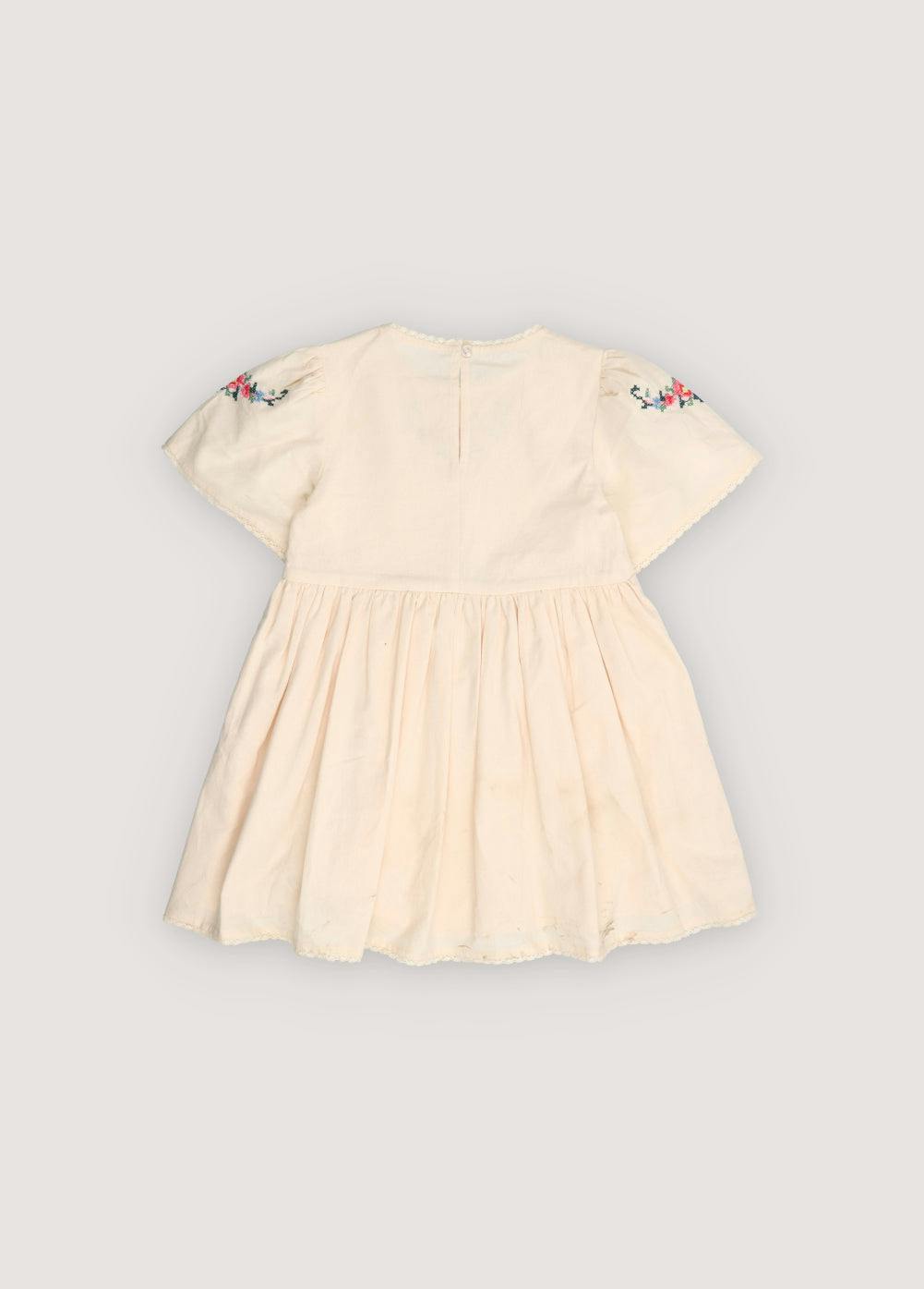 Narcise Dress Ecru