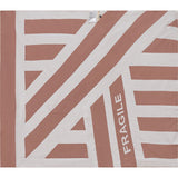 Pattern Knit Blanket Black/Off White