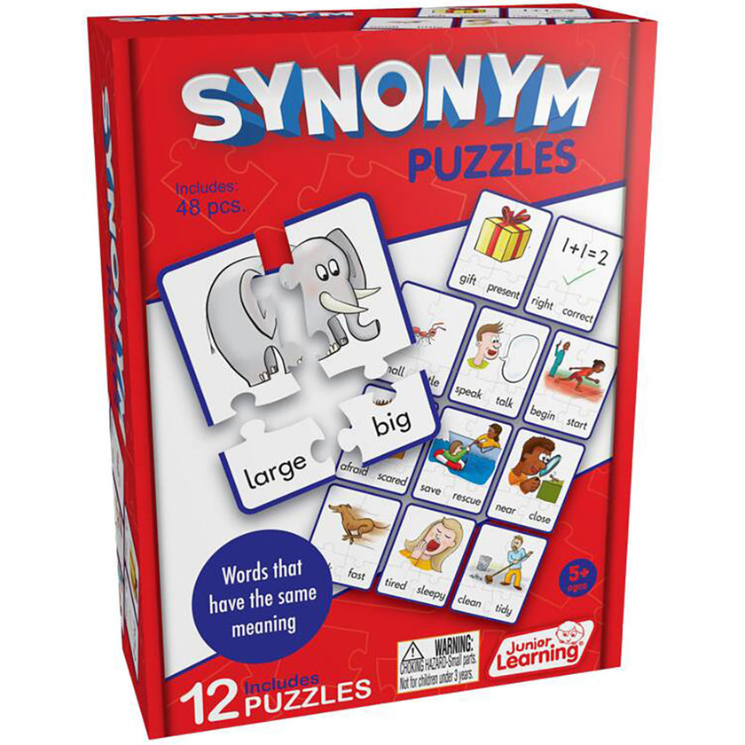 Synonym Learning Educational Puzzles