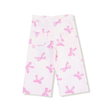 Pretty Bows - High Waisted Wide Leg Pant