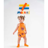 Fig Graphic Sleeveless Babysuit Outfit
