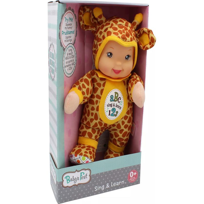 Baby's First Sing & Learn Toy Doll